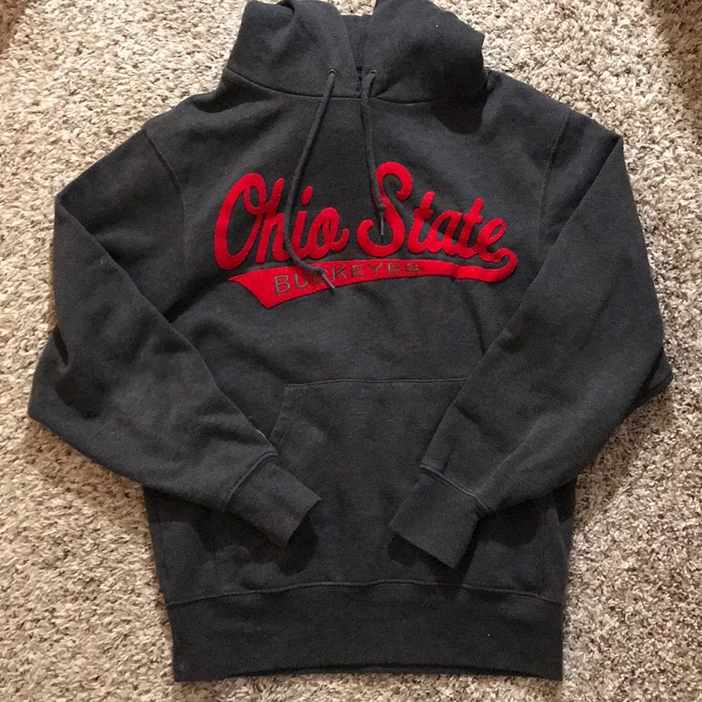 Dark grey Ohio State Hoodie Size Small